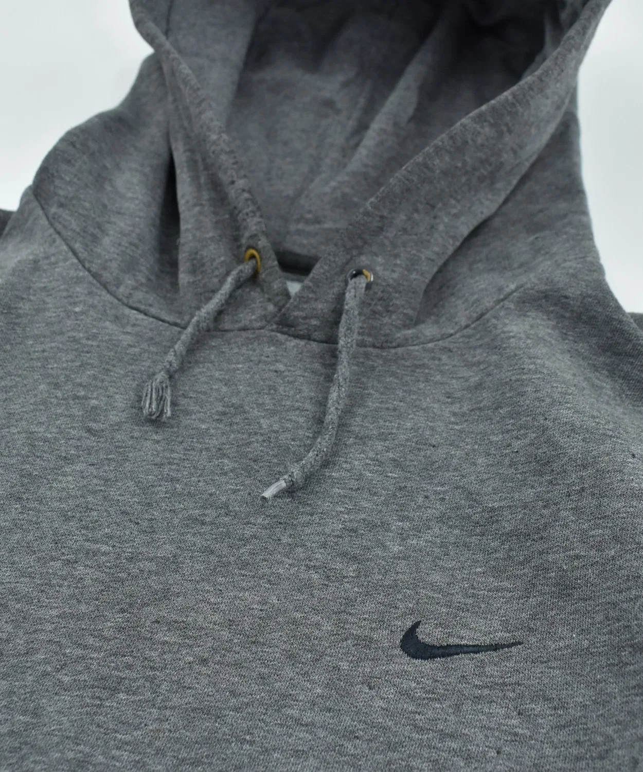 Мужское худи с длинным рукавомY2K NIKE, Серый — фото 2