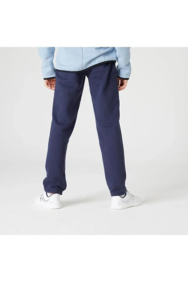 Детские спортивные штаны для мальчиков прямого кроя Sportswear Decathlon, Dark Navy Blue — фото 2