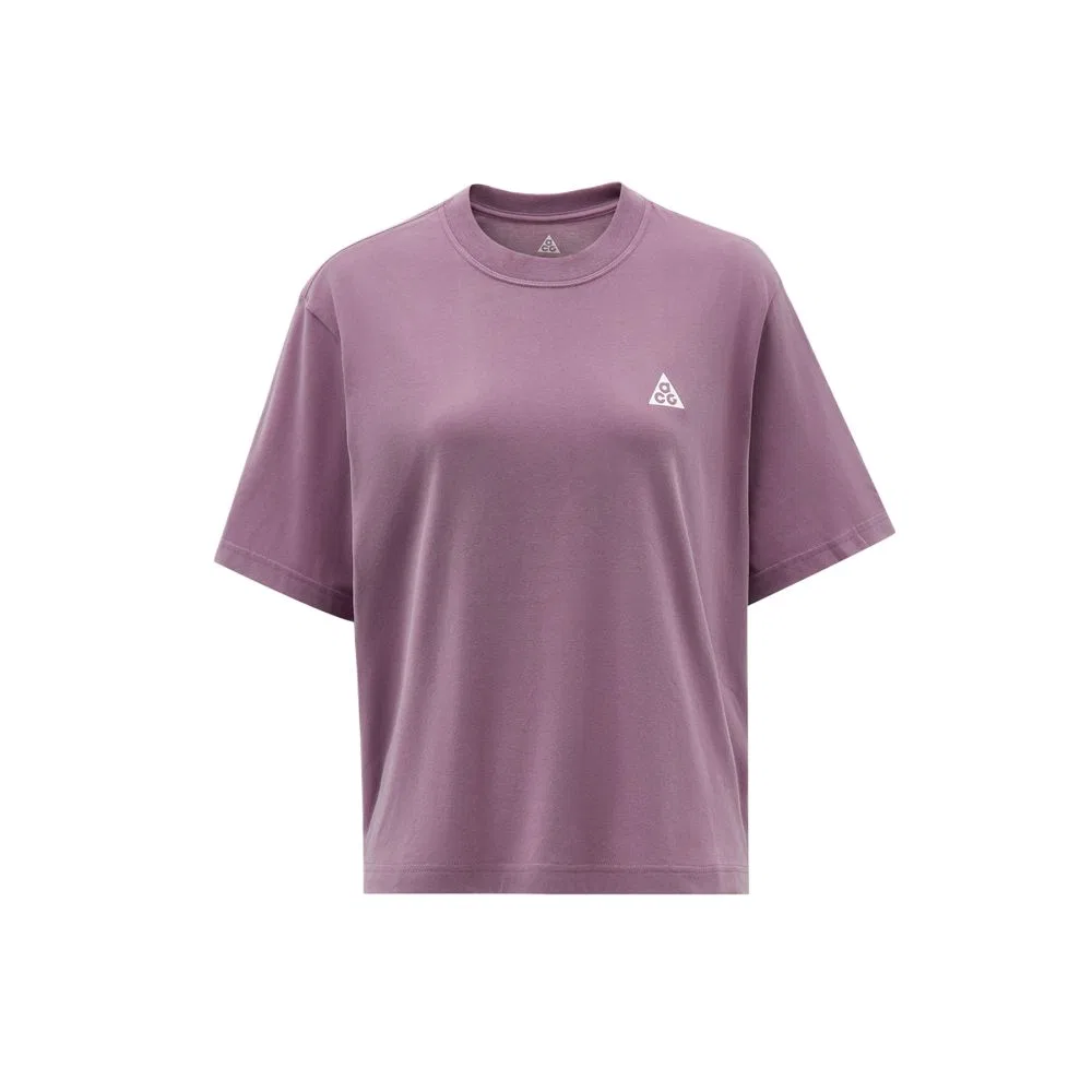 Женская футболка с круглым вырезом ACG Nike, Gray Purple
