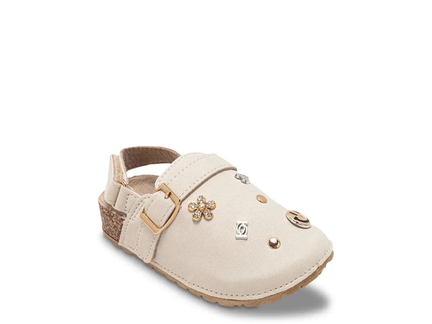 Детские клоги Dina bebe, коричневый