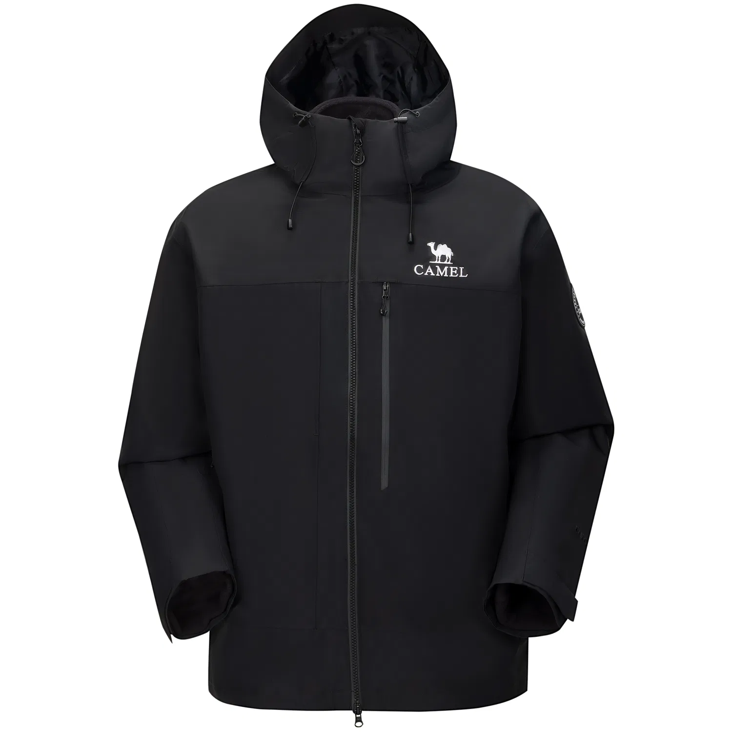Детский ветрозащитный дождевик Unisex CAMEL, Snow Mist Gray — фото 3
