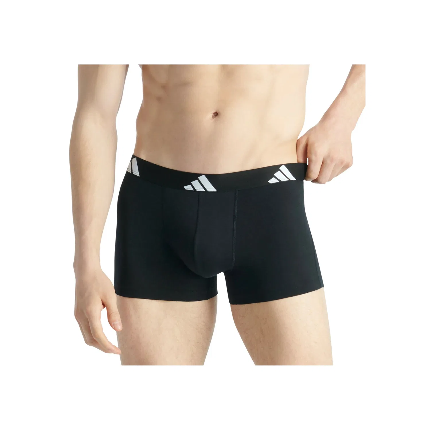 Мужские боксеры из хлопка с эластаном Adidas Originals, Black — фото 4