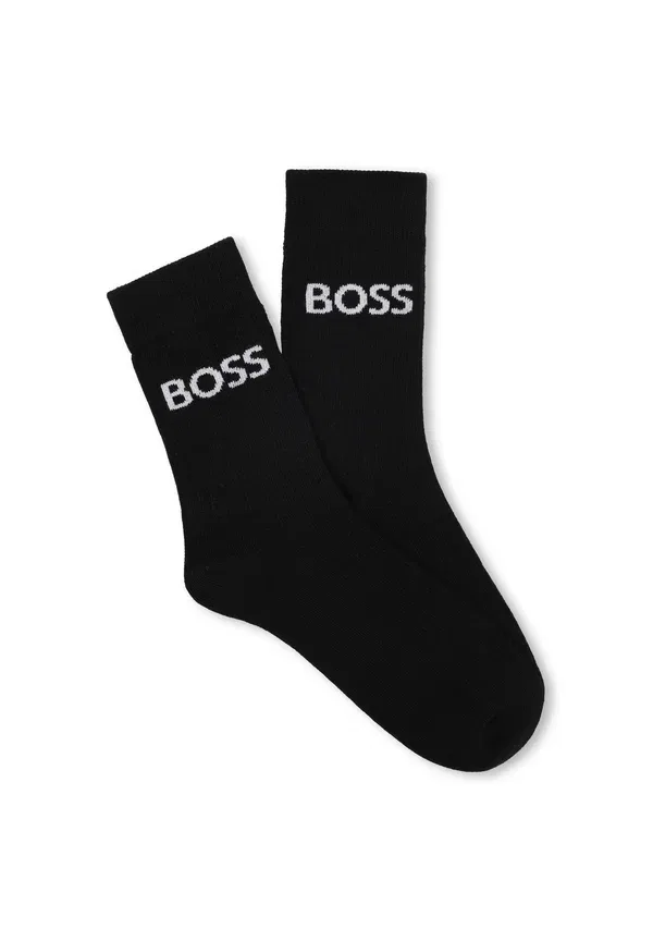 Набор из 5 пар носков унисекс Boss Kidswear, черный — фото 2