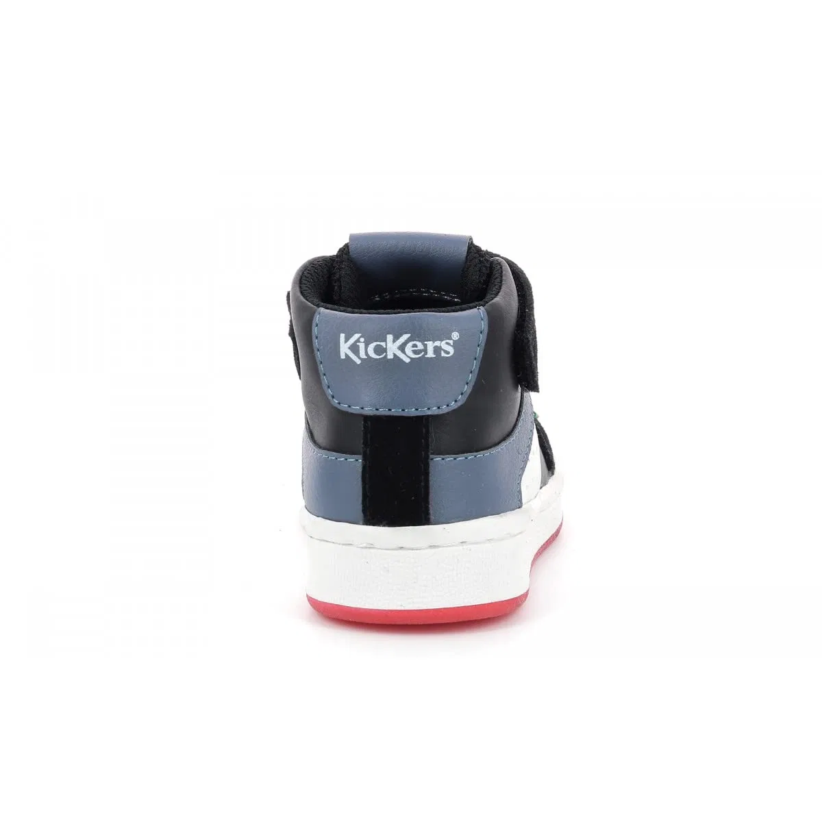 Детские кроссовки для мальчиков высокие Bilbon BB Mid Kickers, Black Grey White — фото 4