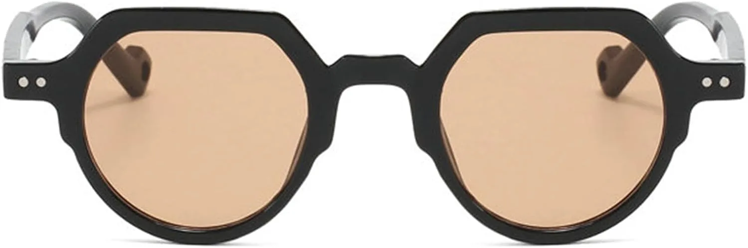 

Женские солнцезащитные очки Helena Fashion Small Oval UV400 в винтажном панк-стиле с заклепками, мужские солнцезащитные очки с леопардовым принтом S67, C3