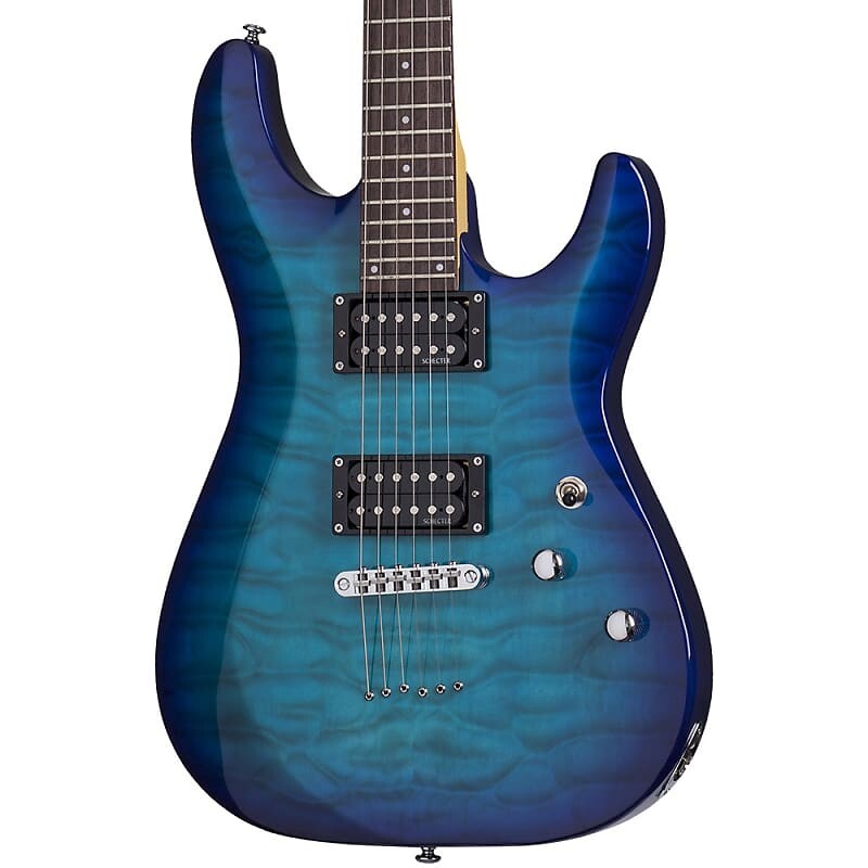 

Электрогитара Schecter C-6 Plus Guitar - Ocean Blue Burst
