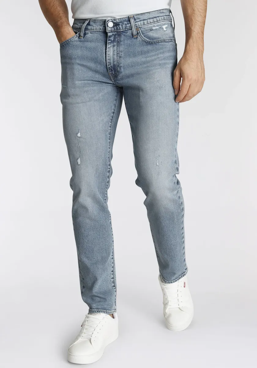 

Джинсы Levi's узкого кроя "511 SLIM", эластичные, цвет Medium Indigo Destructed