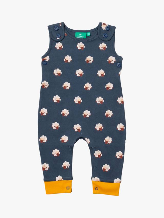 

Детские комбинезоны из хлопка с овечками Little Green Radicals, Blue