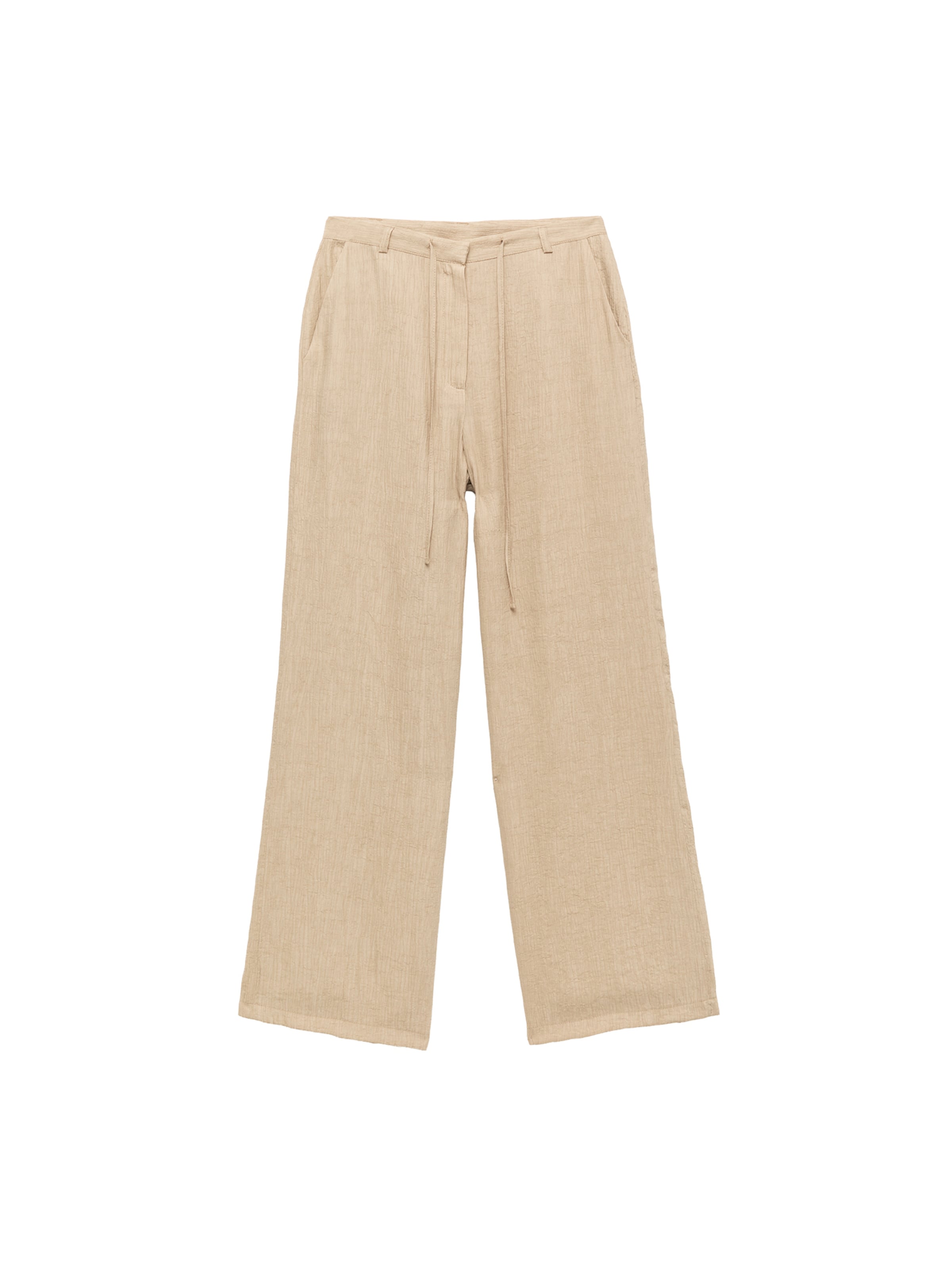 

Koton Широкие брюки в бежевом цвете