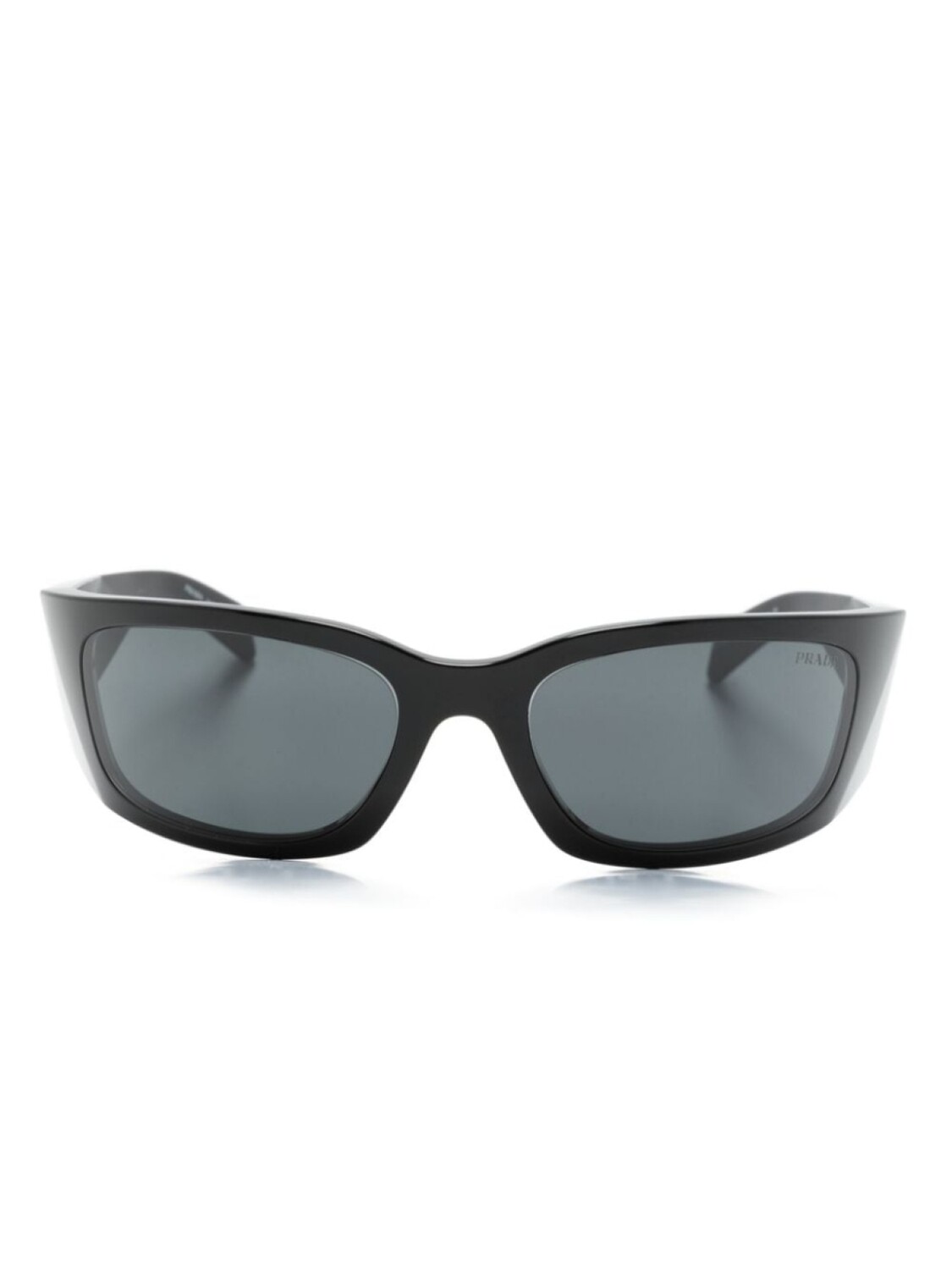 

Prada Eyewear солнцезащитные очки с логотипом, черный