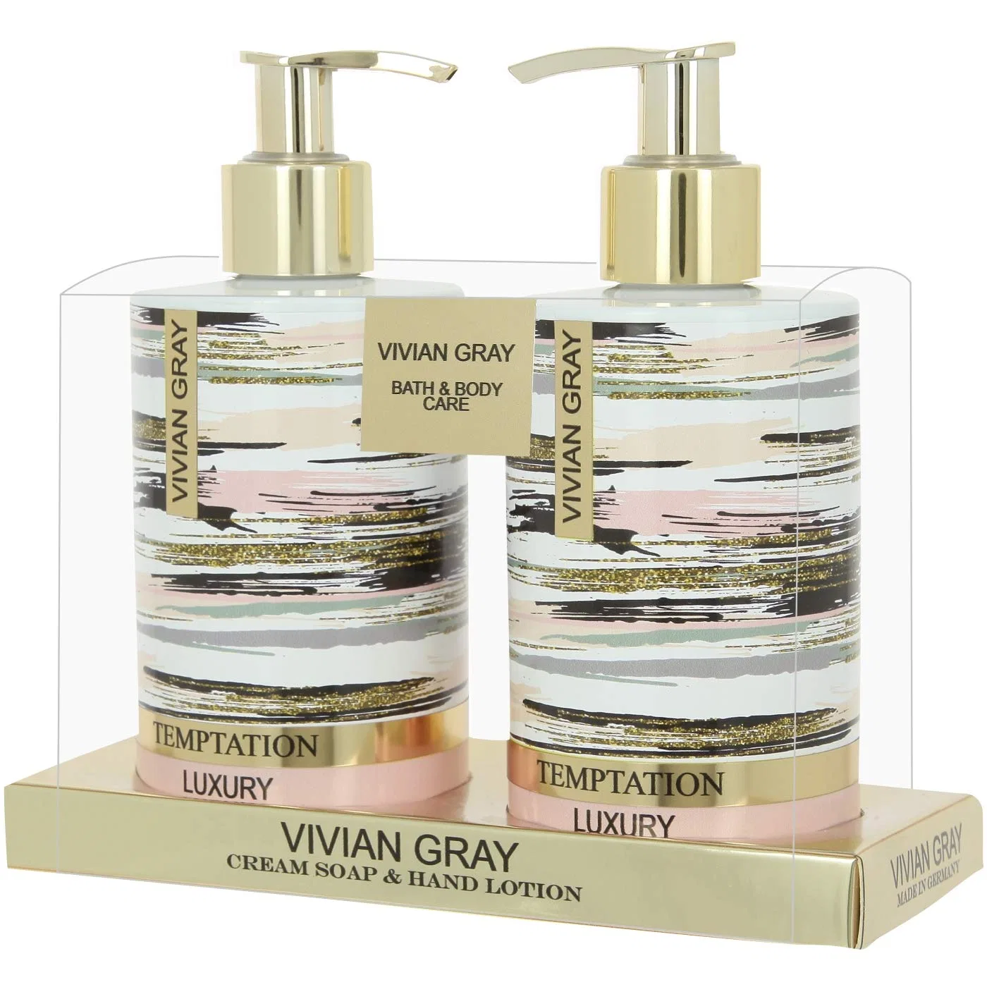Набор для ухода за руками VIVIAN GRAY Temptation Luxury Irise, Vanilla & Patchouli 500 мл Vivian Gray
