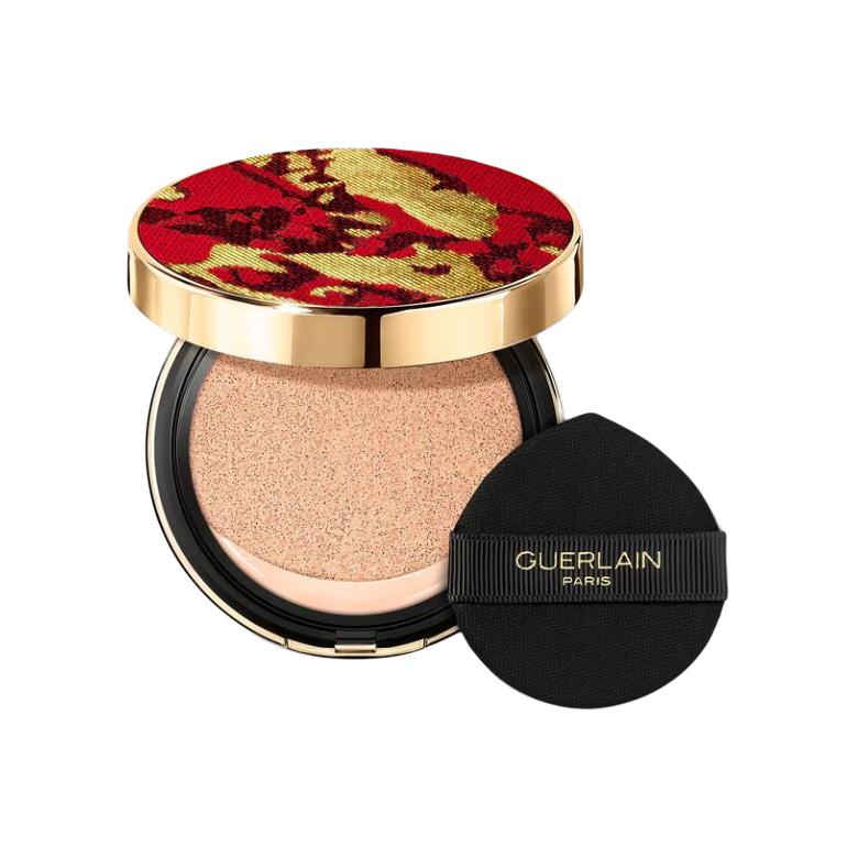

GUERLAIN Jiaolan новогодний лимитированный золотой бриллиант корректирующий воздушный кушон для маскировки 14,5г