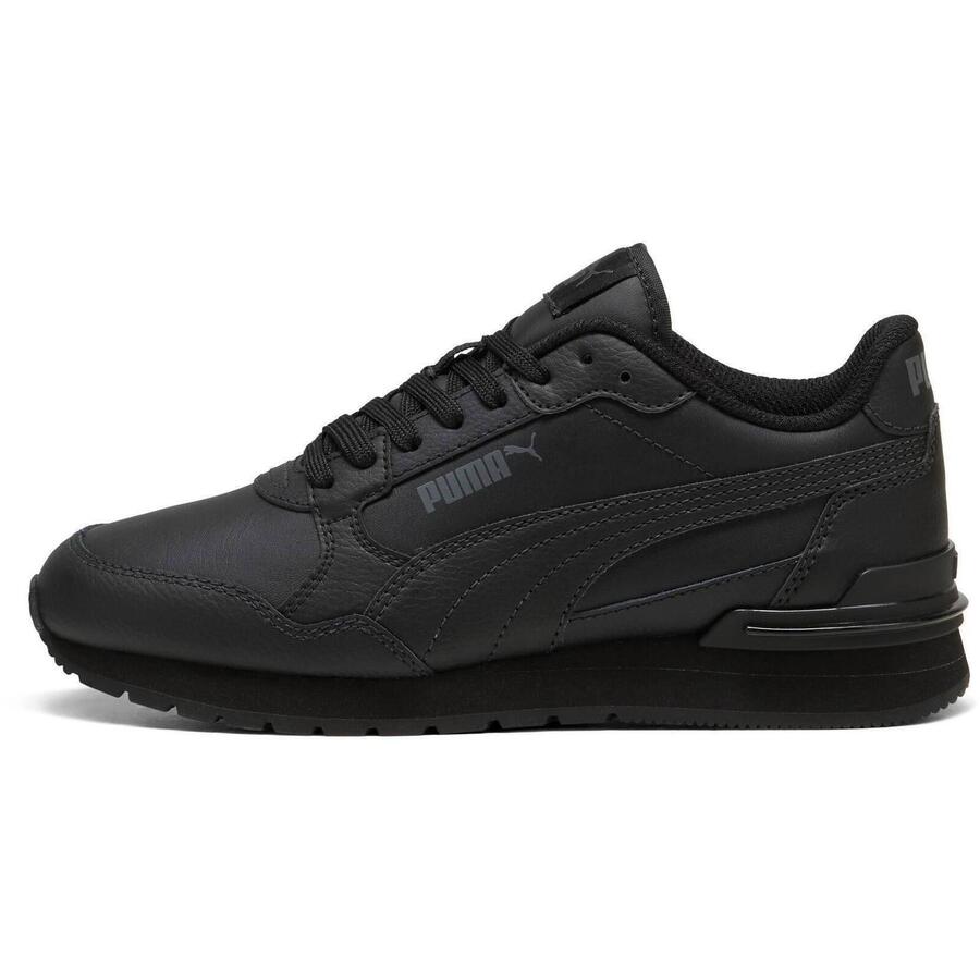 Кроссовки Puma St Runner V4 L Jr., чёрные, унисекс