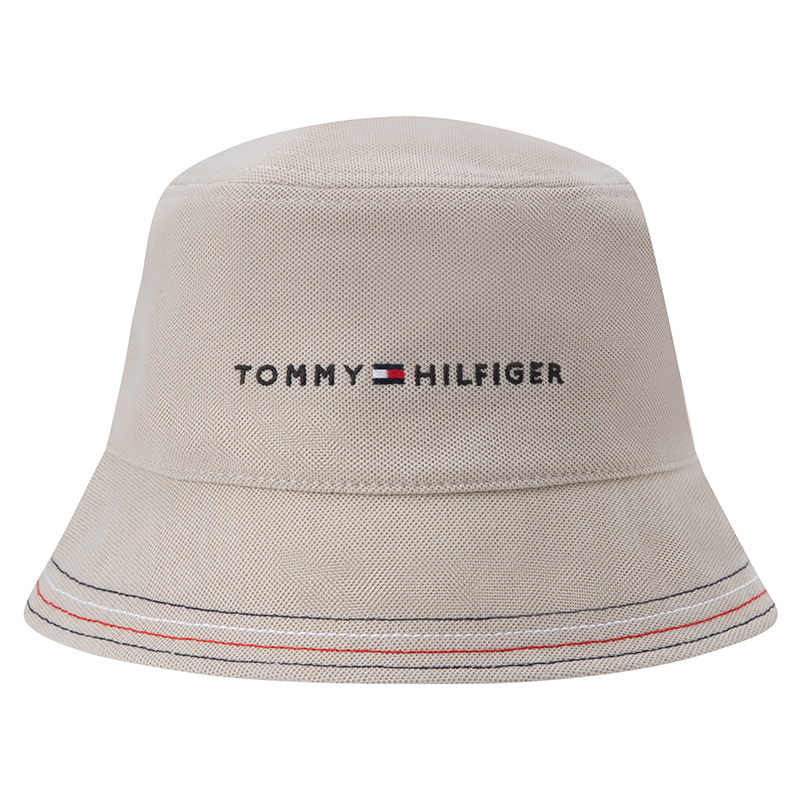 

Вышитая кепка-ведро с логотипом Tommy Hilfiger, хаки
