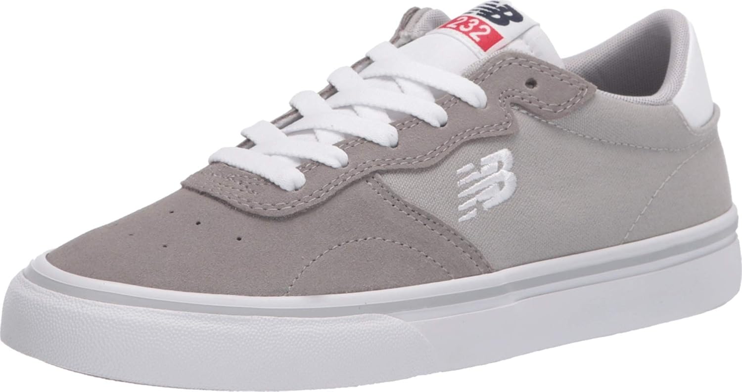 Кроссовки для скейтбординга New Balance Numeric 232 для мужчин, серый — фото 2