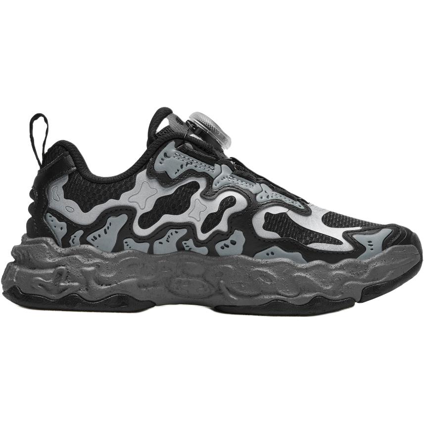 Кроссовки Fossil Shoes с легкими амортизаторами и низким верхом для детей и подростков FILA KIDS, черный/серый — фото 2