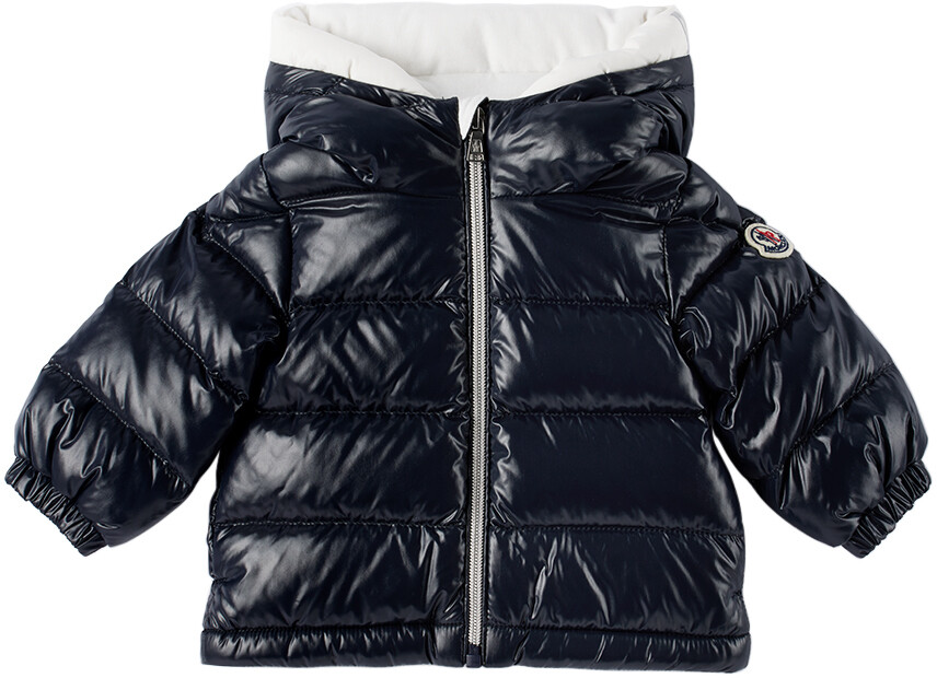 

Baby Navy Aslan Пуховик Темно-синий Moncler Enfant