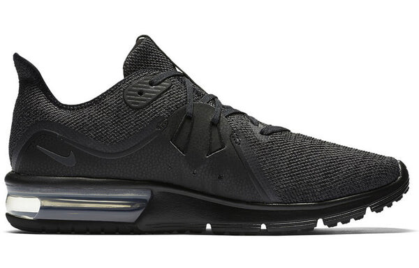 Кроссовки air max sequent 3 Nike, черный — фото 2