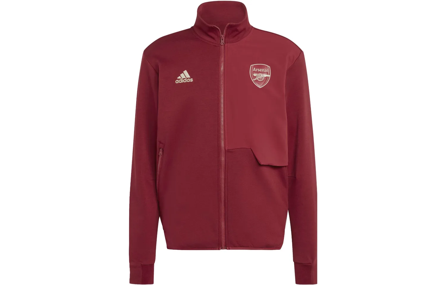 Adidas Куртка Arsenal Craft с воротником стойкой, красная