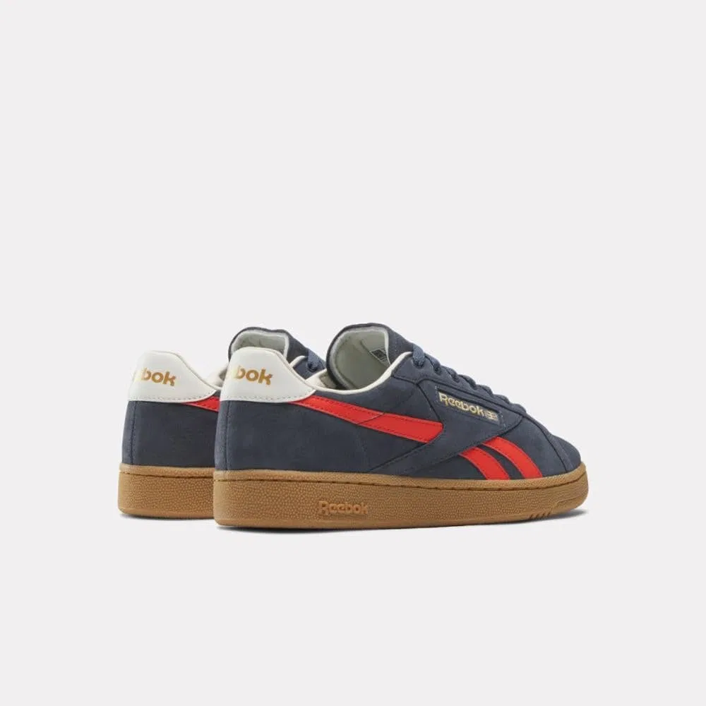 Кроссовки мужские Reebok Club C Grounds, цвет East Coast Blue/Dynamic Red/Chalk — фото 3