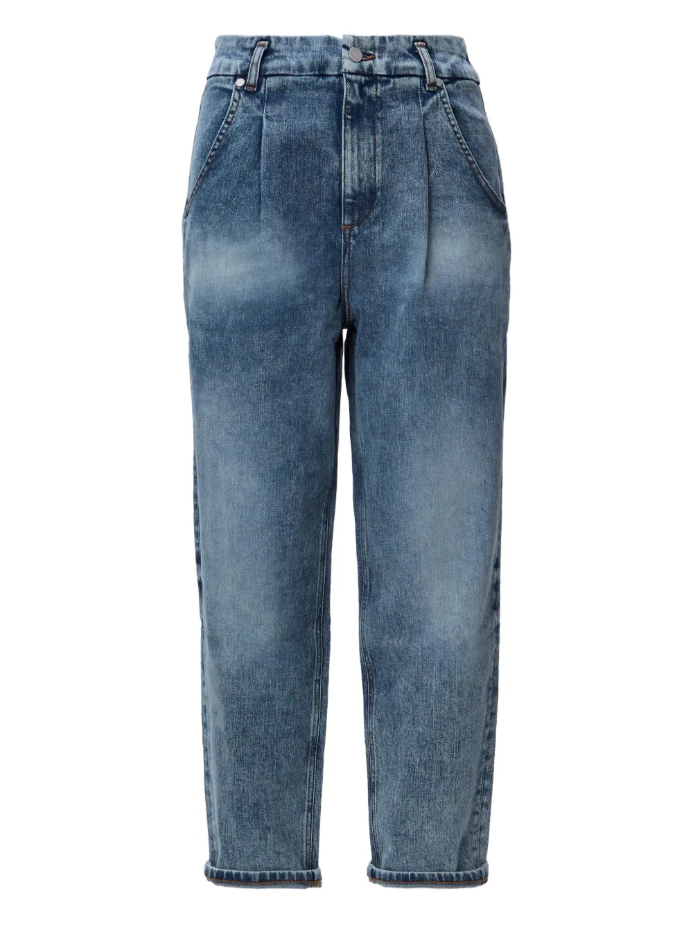 

Плиссированные джинсы No44, синий