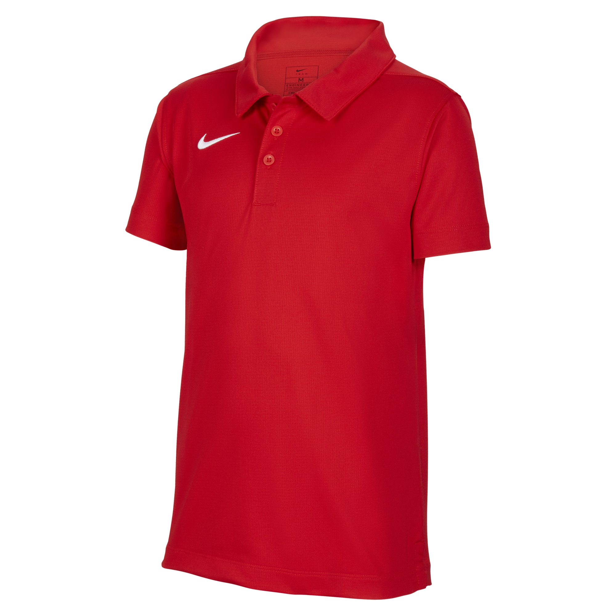 Nike Футболка dri fit stock university red для подростков — фото 3