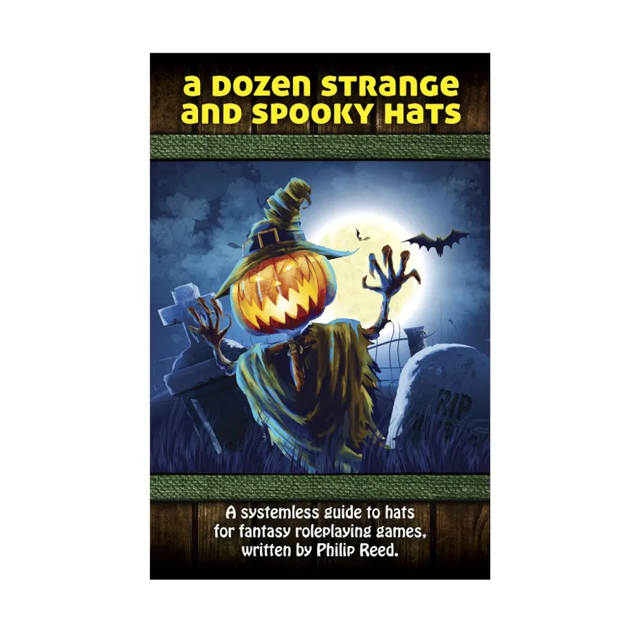 

Dozen Spooky and Strange Hats, A, Role Playing Games (Philip Reed Games), мягкая обложка