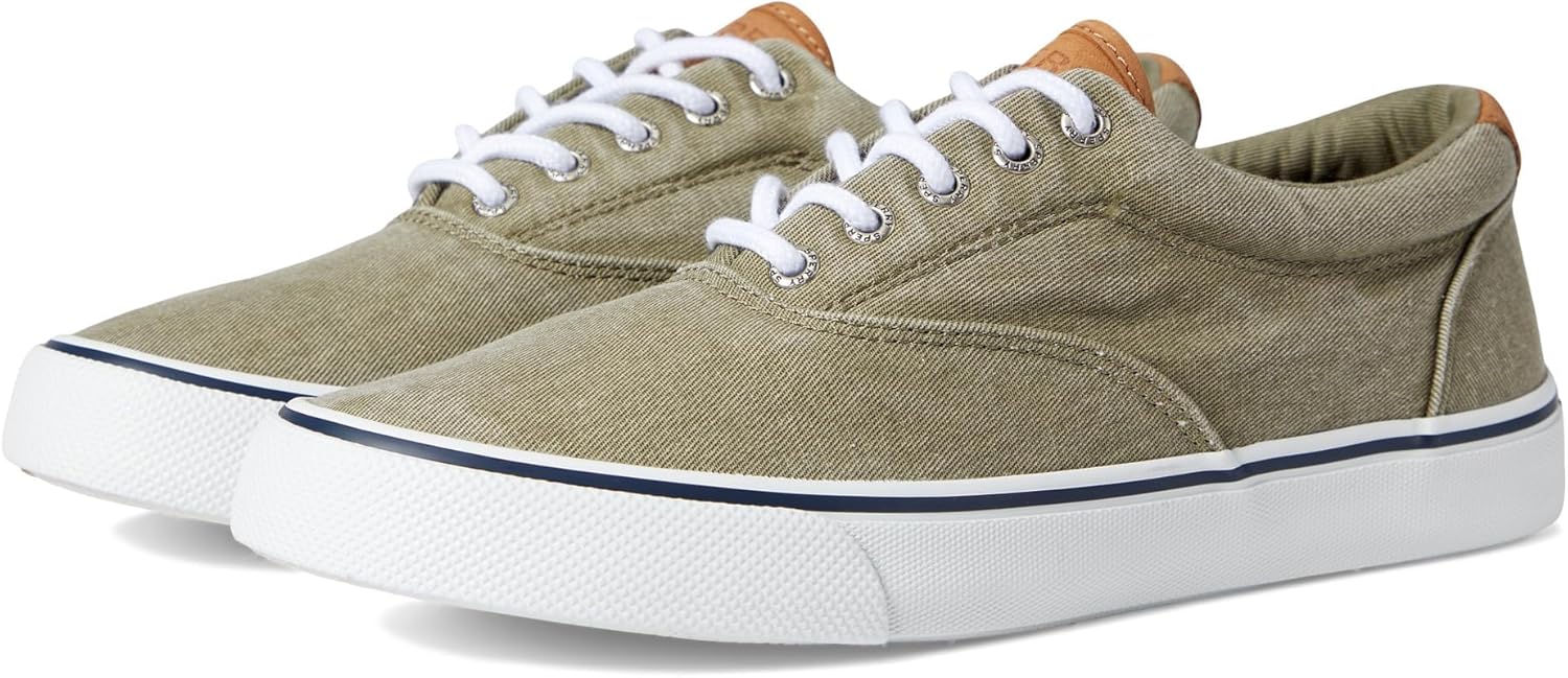 

Мужские слипоны Sperry Striper II Seacycled, Olive