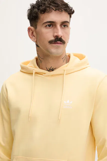 Худи желтое Adidas Originals — фото 4