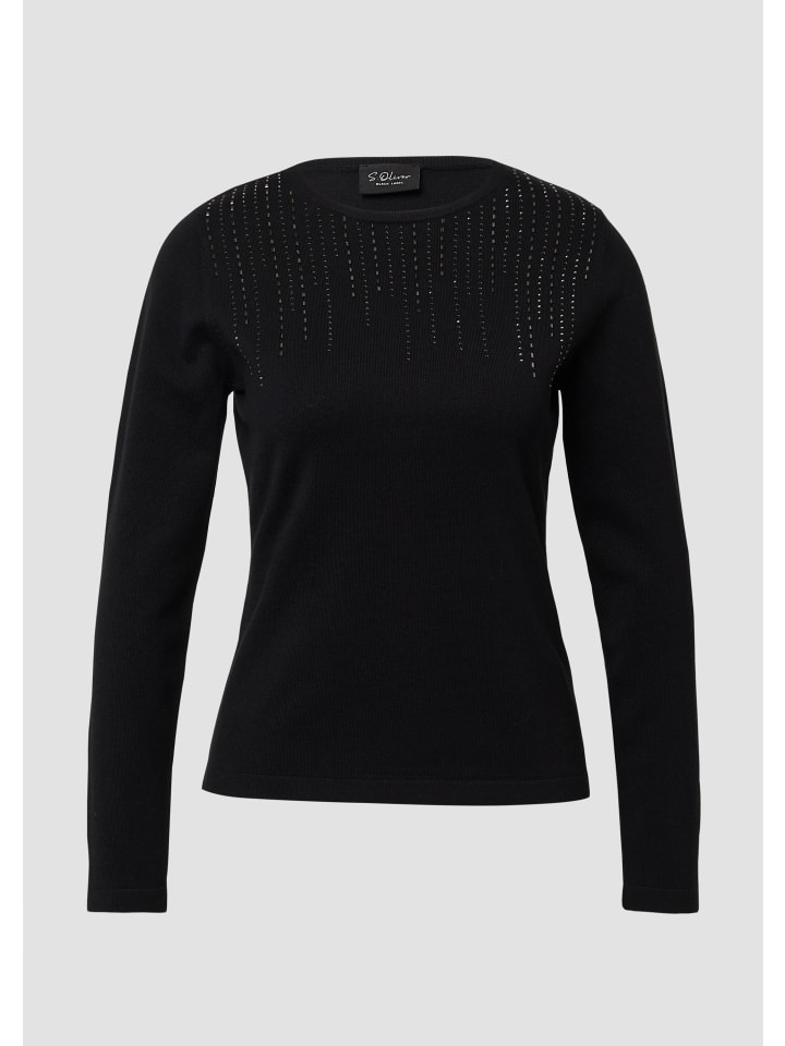 

Вязаный свитер в цвете 9999_черный s.Oliver