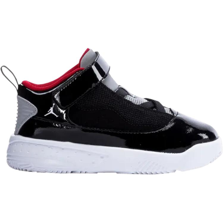 Jordan Max Aura 2 Leather Toddler Shoes Black Infant And Toddler — фото 3
