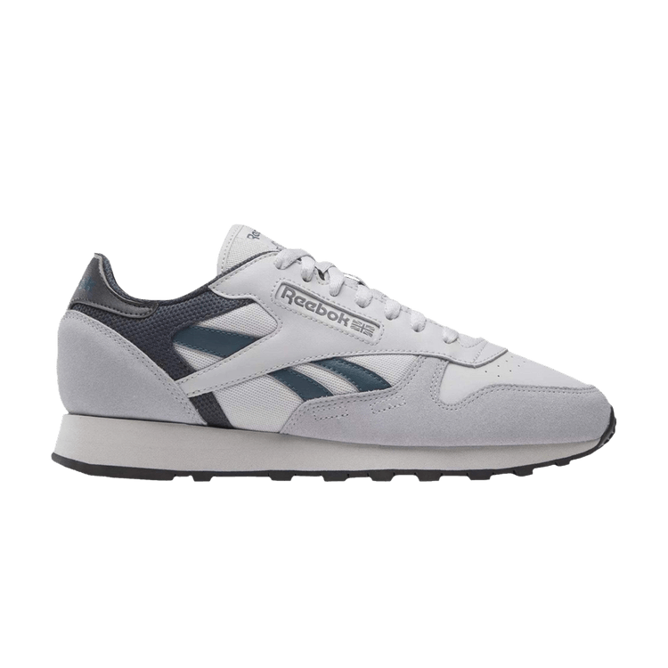 

Кроссовки Reebok Classic Leather 'Steely Fog Hoops Blue', серый