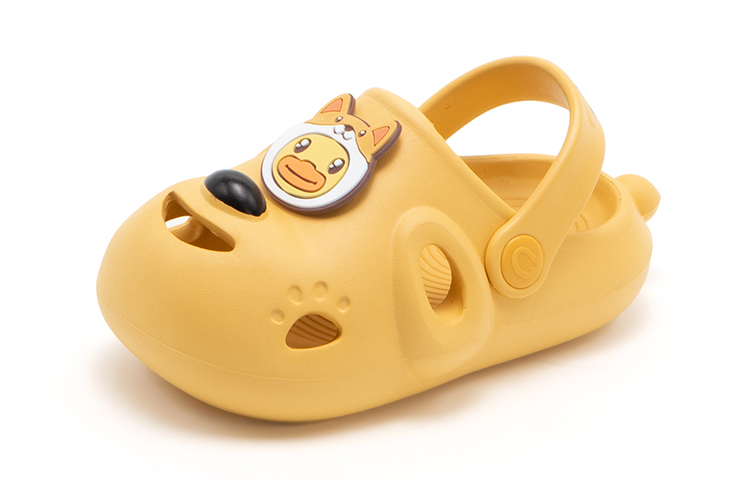 B.Duck Детские противоскользящие износостойкие тапочки kids' khaki — фото 2