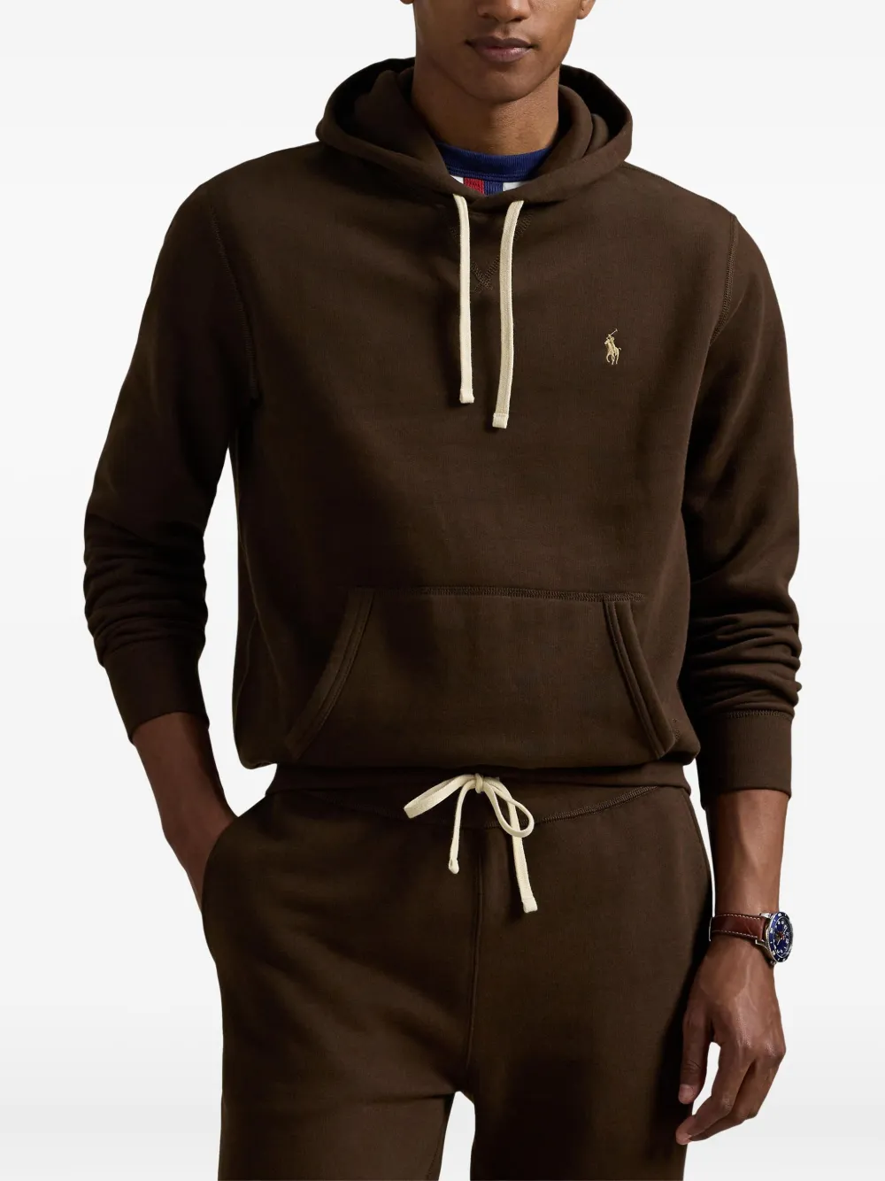 Худи с длинными рукавами POLO RALPH LAUREN, коричневый — фото 3