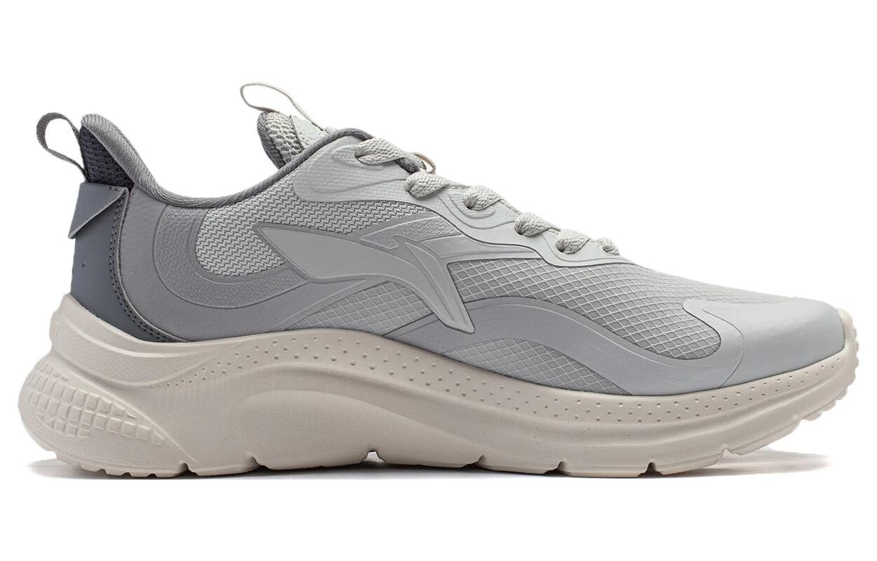 Кроссовки LINING Cruising Lifestyle Shoes Men Low-top Gray, серый — фото 2
