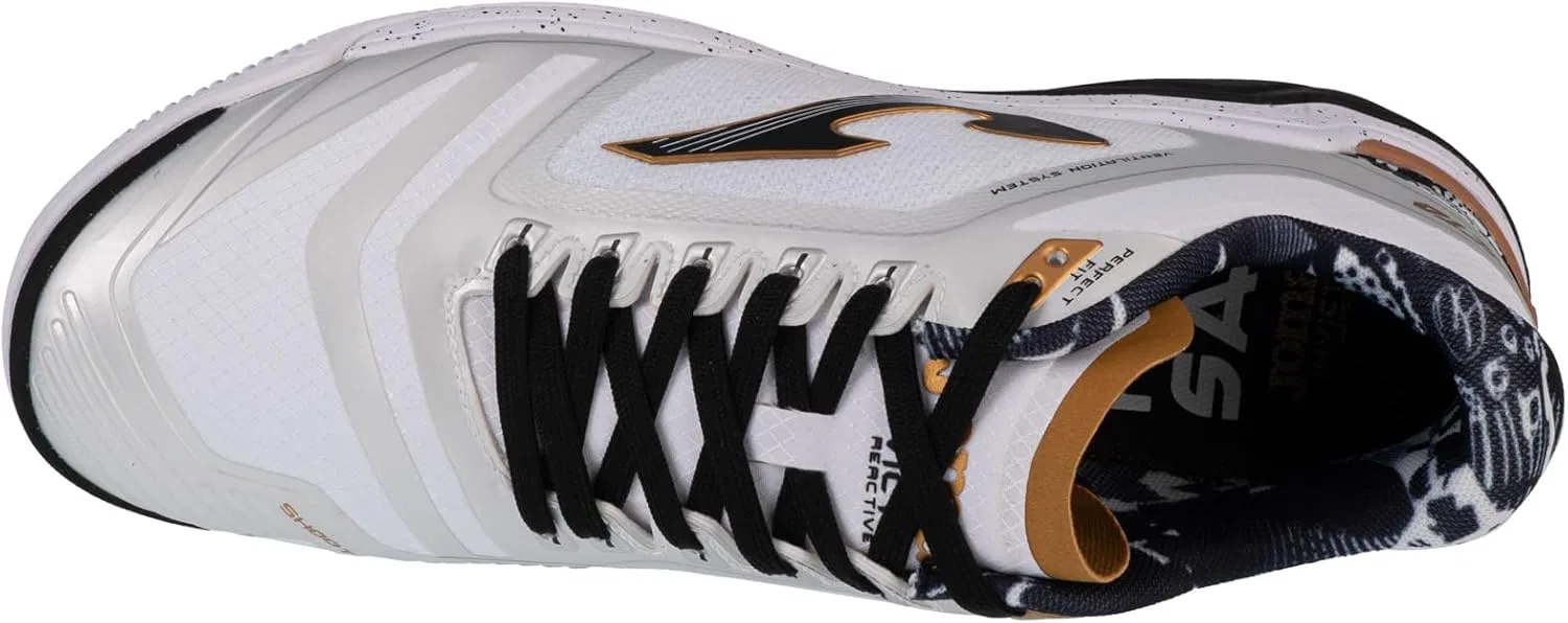 Мужские кроссовки для мини-футбола Joma, White — фото 3