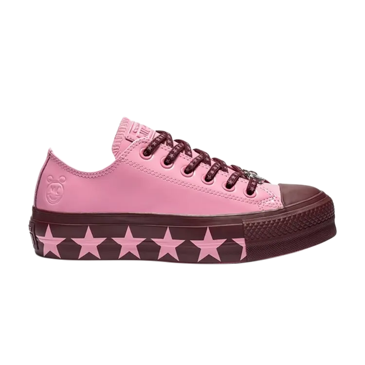 

Кроссовки Converse Miley Cyrus x Wmns Chuck Taylor All Star Lift Ox 'Pink Burgundy', розовый