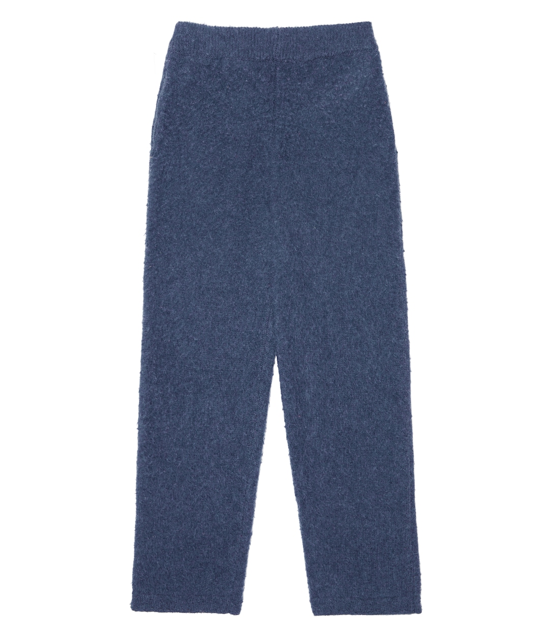 Брюки Bugsy из шерсти и кашемира The Row Kids, Denim Blue Melange — фото 4
