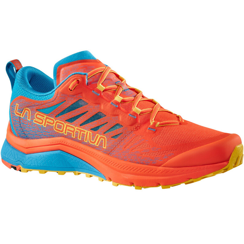 

Мужские туфли Jackal II La Sportiva, цвет Cherry Tomato-Tropic Blue