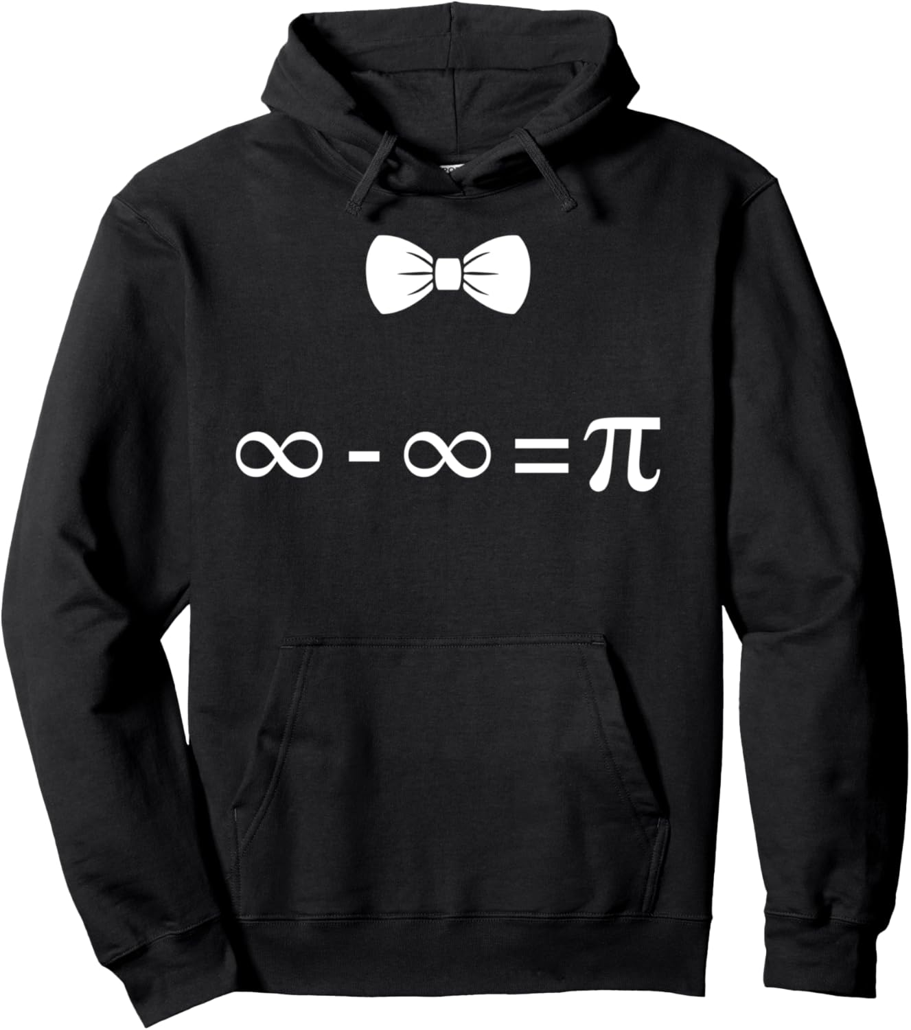 

Толстовка с символом бесконечности и числом Пи Pi Md Design, черный
