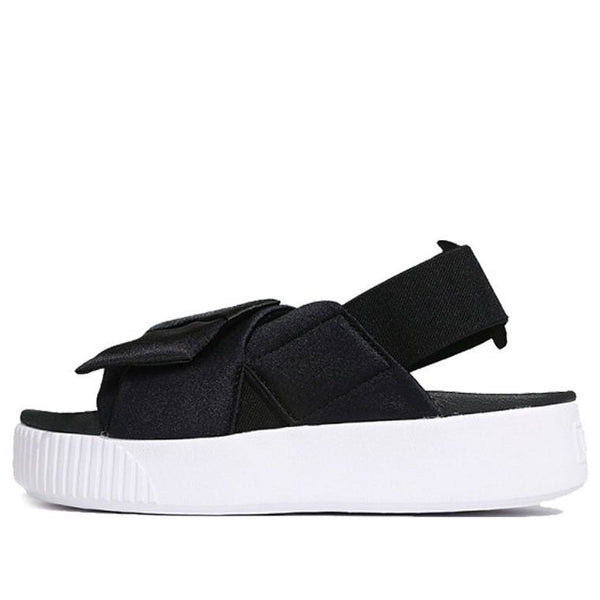 Сандалии platform slide k 'black' Puma, черный