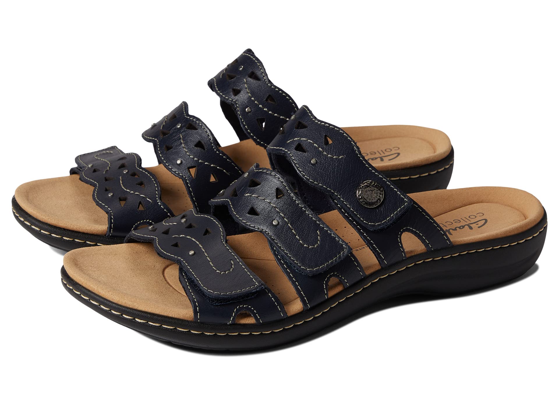 Сандалии Clarks Laurieann Echo, Navy Leather