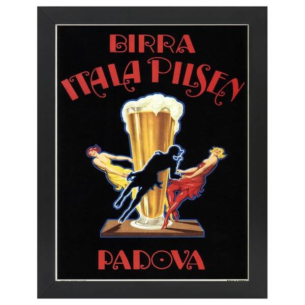 

Рамка для фотографий LegendArte Poster Birra Itala Pilsen, черный