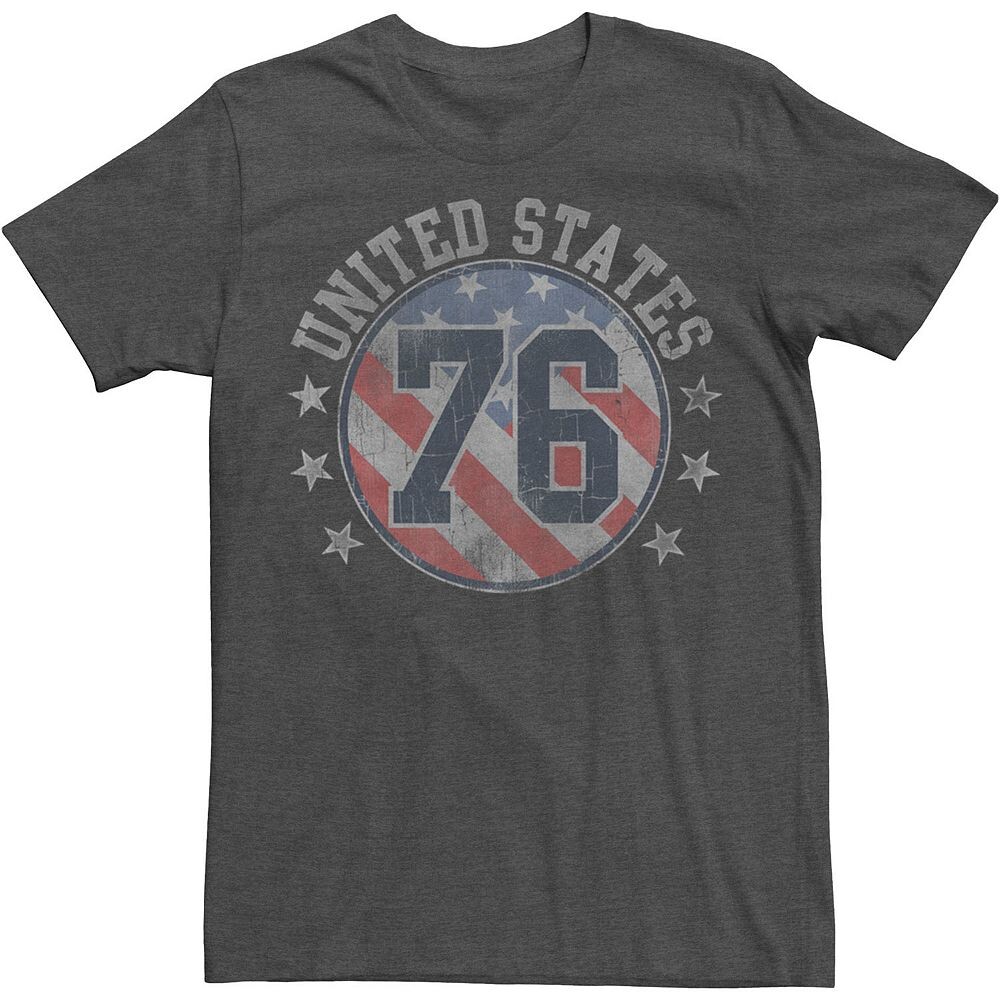 

Футболка Big & Tall Team USA Licensed Character, цвет Charcoal Heather