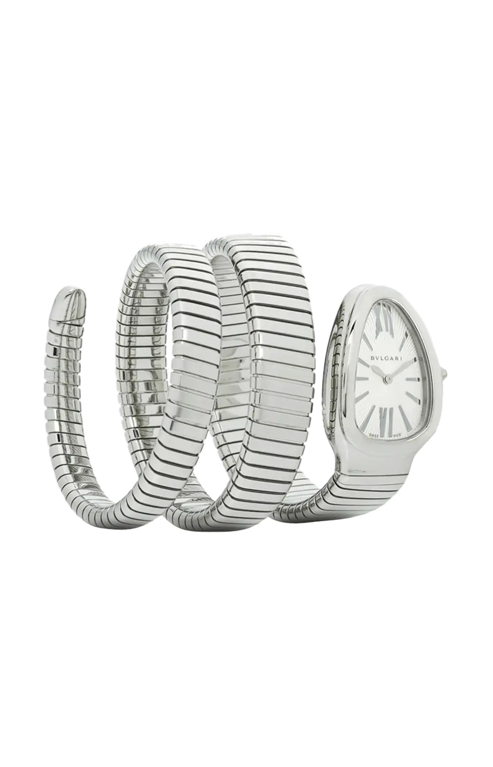 

Часы Bulgari Tubogas quartz 2 twirl 35 мм