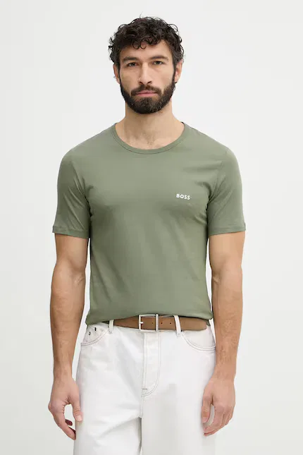 Футболка классическая TShirtRN 3P Classic BOSS, синий