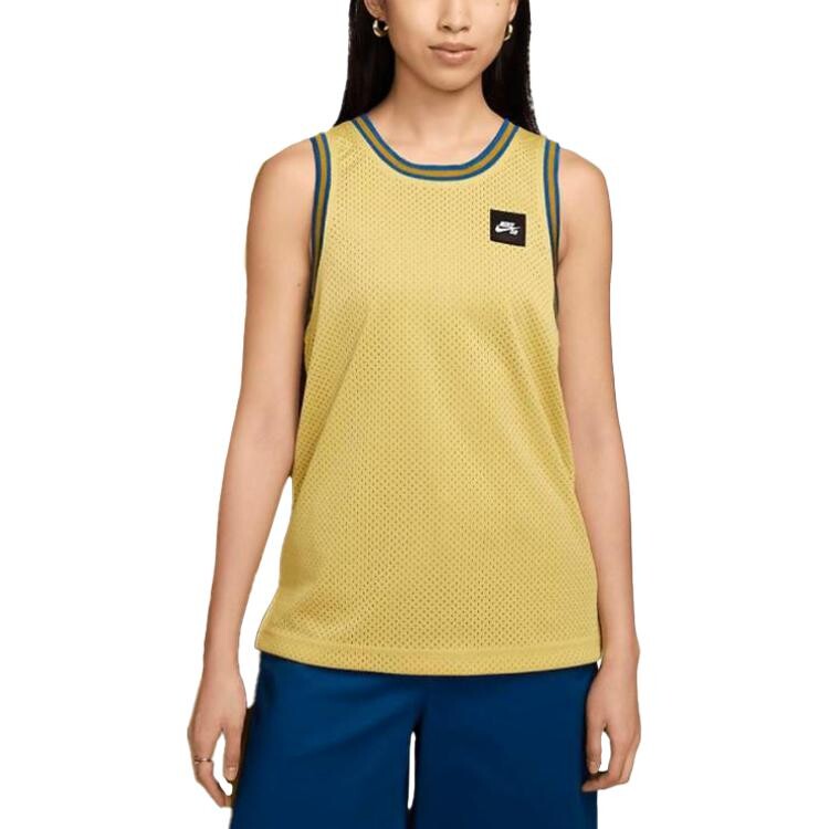 

Баскетбольная майка унисекс Saturn Gold/Antique Bronze Nike, цвет Saturn Gold/Antique Bronze