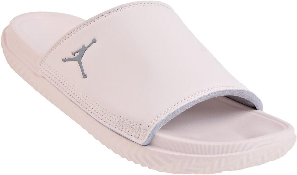 Мужские шлепанцы Nike Jordan Play Slide Phantom/Black-University Red (DC9835 006), Light Soft Pink/Wolf Grey — фото 4
