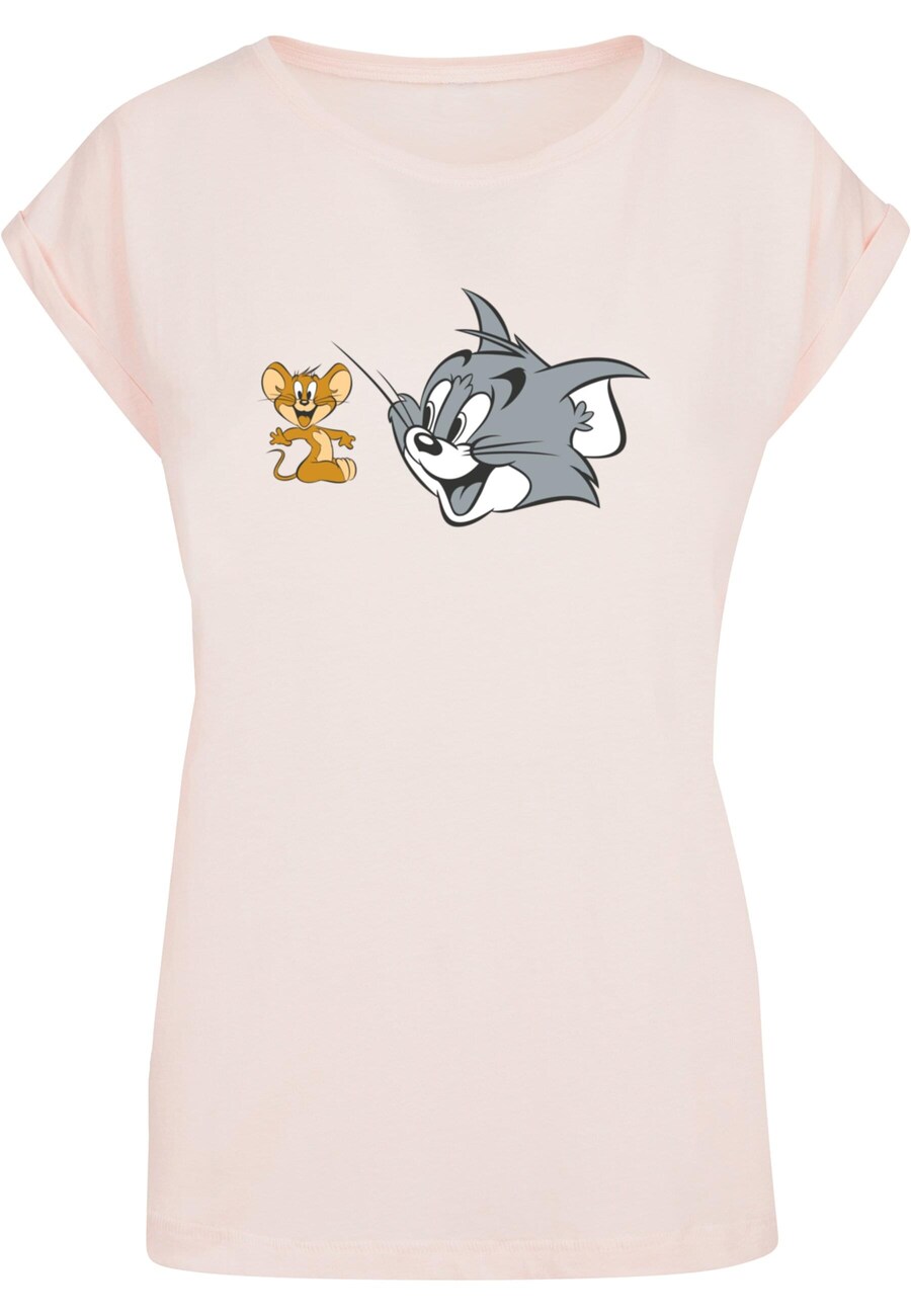 

Футболка ABSOLUTE CULT Shirt Tom And Jerry - Simple Heads, розовый