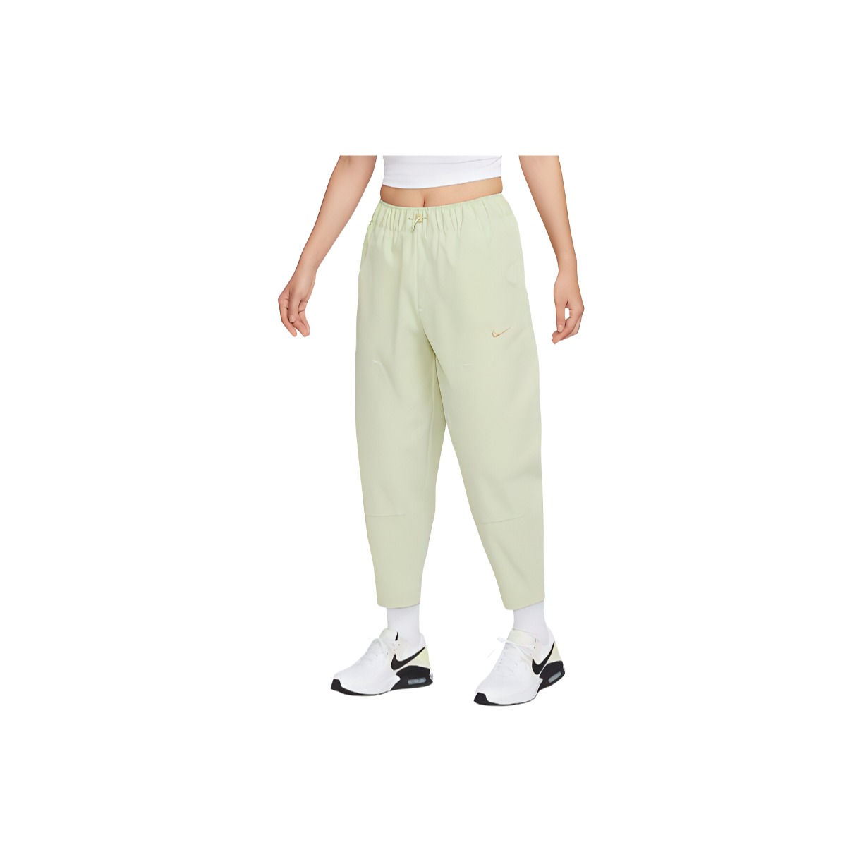 

Nike Женские повседневные брюки Woven зеленые желтые